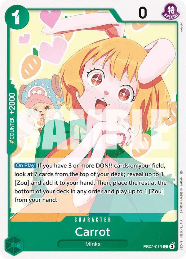 Carrot EB02-013 (Extra Booster: Anime 25th Collection)