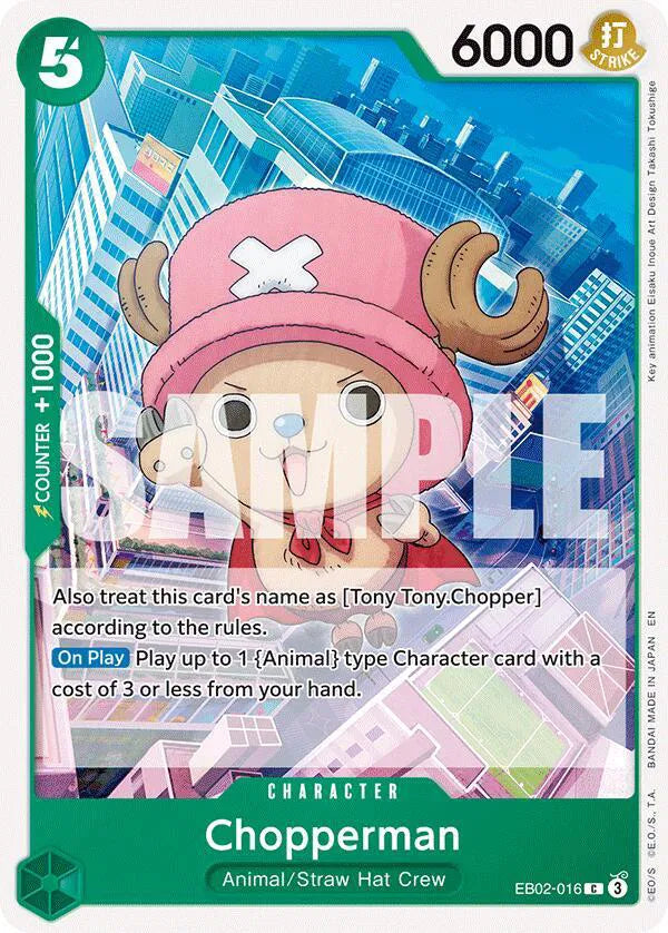 Chopperman EB02-016 (Extra Booster: Anime 25th Collection)