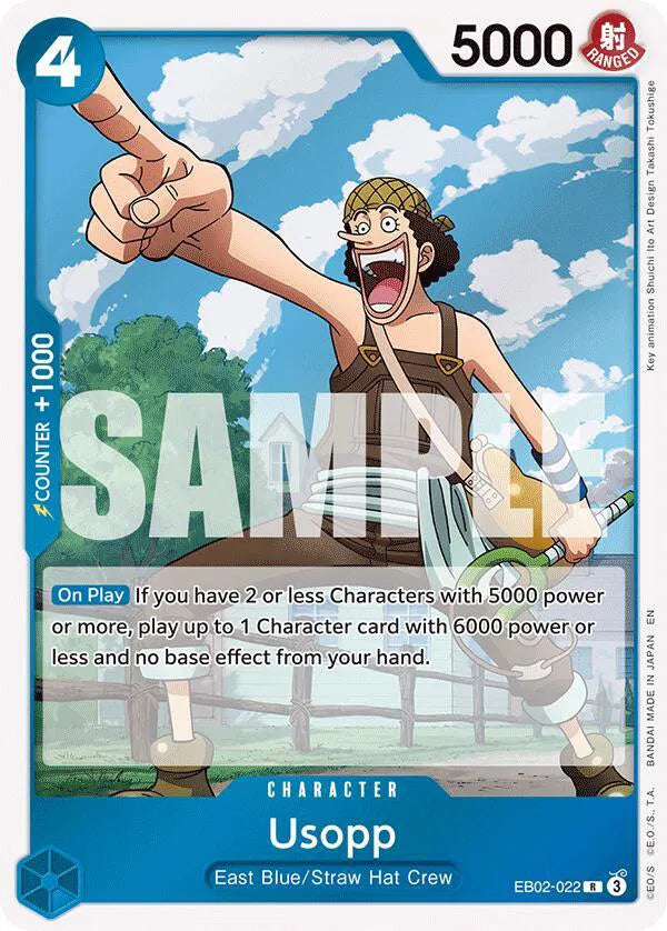 Usopp EB02-022 (Extra Booster: Anime 25th Collection)