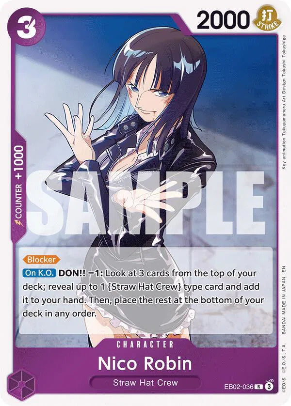 Nico Robin EB02-036 (Extra Booster: Anime 25th Collection)