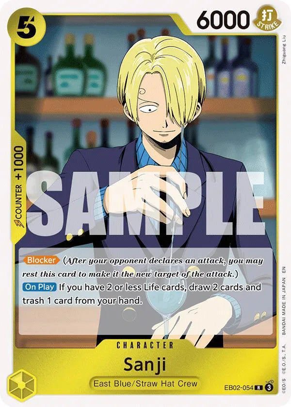 Sanji EB02-054 (Extra Booster: Anime 25th Collection)