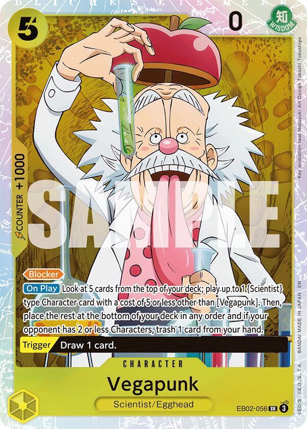 Vegapunk EB02-056 (Extra Booster: Anime 25th Collection)