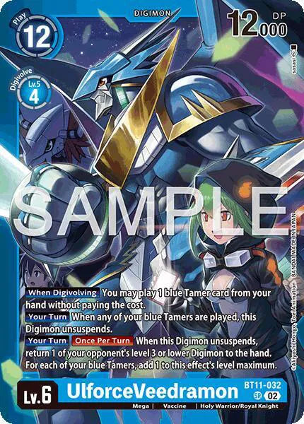 UlforceVeedramon (Limited Card Pack -Billion Bullet-) BT11-032 SR (Dimensional Phase)