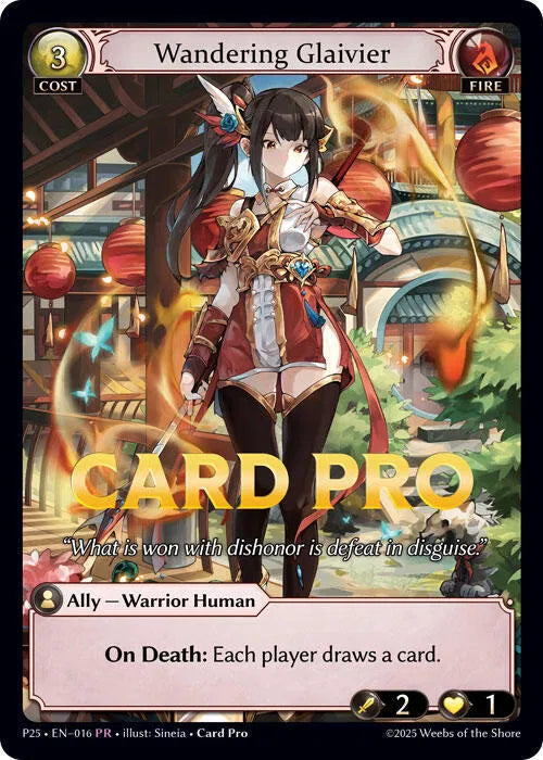 Wandering Glaivier 016 (2022 Promotional Cards)