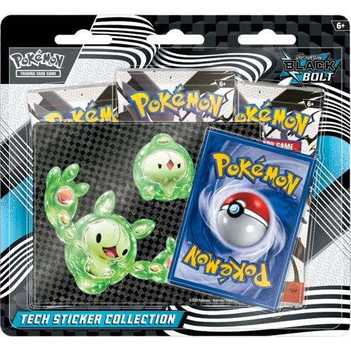 Black Bolt Tech Sticker Collection · Collection Box