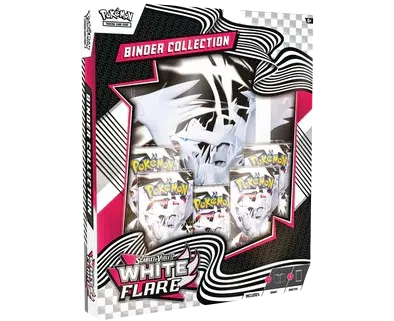 White Flare Binder Collection · Collection Box