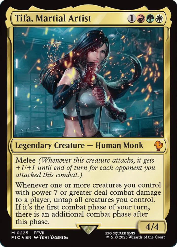 Tifa, Martial Artist 6 · Foil (Commander: FINAL FANTASY)