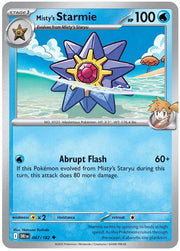 Misty's Starmie 047/182 · Normal (Destined Rivals)