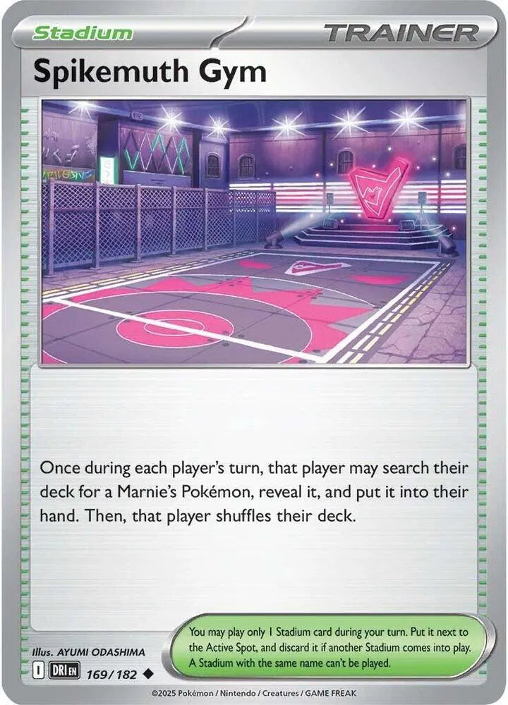 Spikemuth Gym 169/182 · Normal (Destined Rivals)