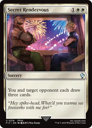 Secret Rendezvous (0219) · Foil (Commander: FINAL FANTASY)