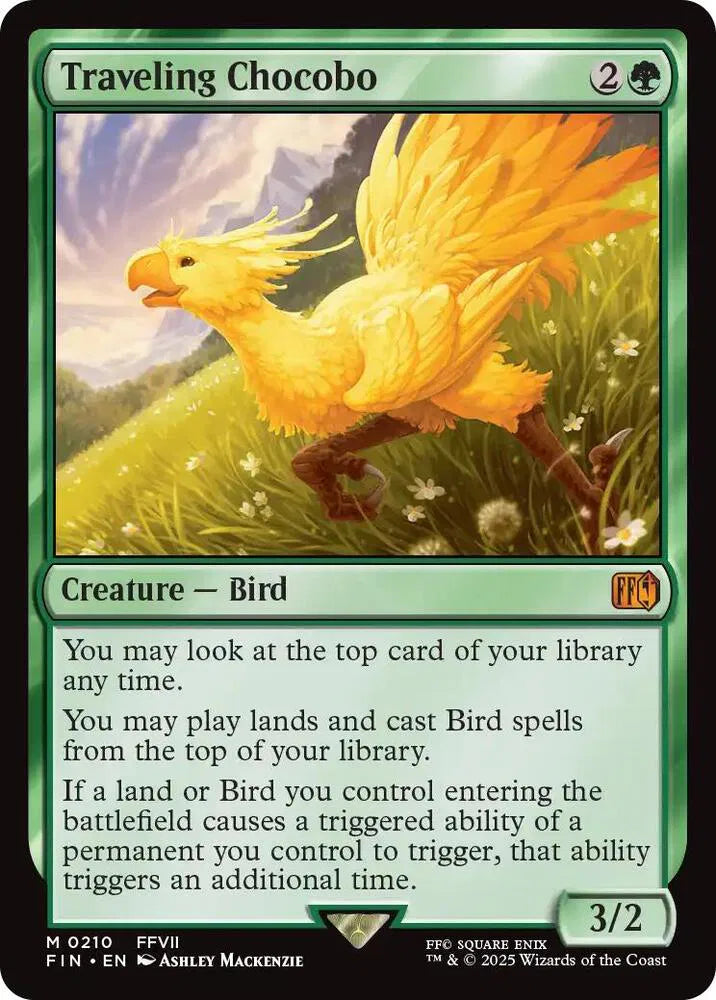 Traveling Chocobo 210 · Normal (Universes Beyond: FINAL FANTASY)