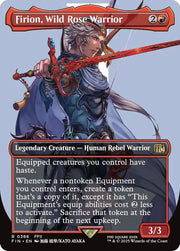 Firion, Wild Rose Warrior (Borderless) 386 · Normal (Universes Beyond: FINAL FANTASY)
