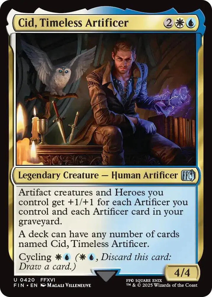 Cid, Timeless Artificer (0420) · Normal (Universes Beyond: FINAL FANTASY)
