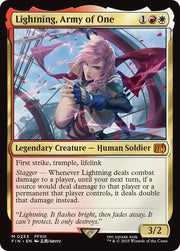Lightning, Army of One 233 · Normal (Universes Beyond: FINAL FANTASY)