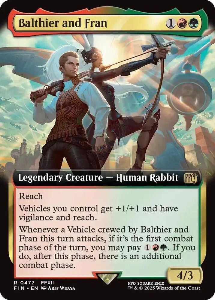 Balthier and Fran (Extended Art) 477 · Normal (Universes Beyond: FINAL FANTASY)