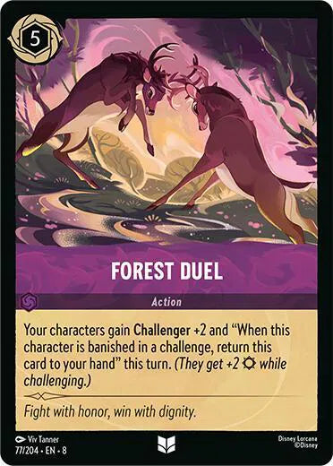 Forest Duel 77/204 · Normal (Reign of Jafar)