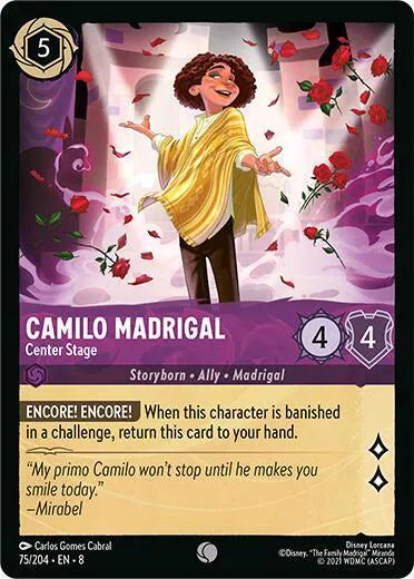 Camilo Madrigal - Center Stage 75/204 · Normal (Reign of Jafar)