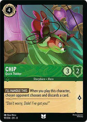 Chip - Quick Thinker 97/204 · Normal (Reign of Jafar)