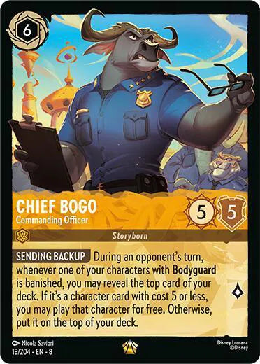 Chief Bogo- Commanding Officer 18/204 · Normal (Reign of Jafar)