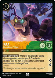 Kaa - Hypnotizing Python 21/204 · Normal (Reign of Jafar)