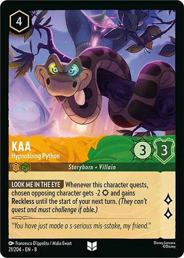 Kaa - Hypnotizing Python 21/204 · Normal (Reign of Jafar)