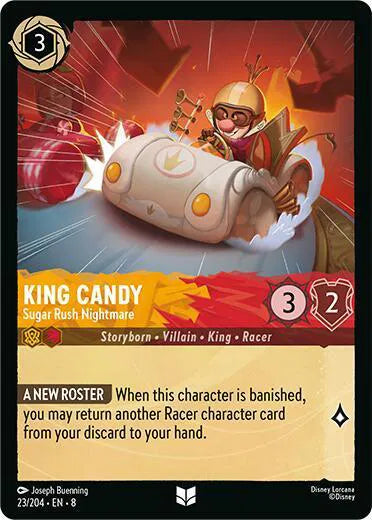 King Candy - Sugar Rush Nightmare 23/204 · Normal (Reign of Jafar)