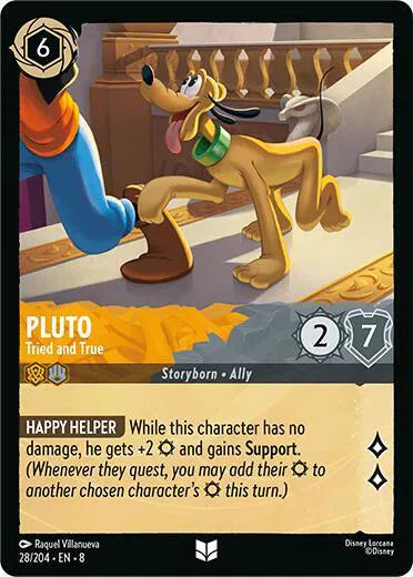 Pluto - Tried and True 28/204 · Normal (Reign of Jafar)