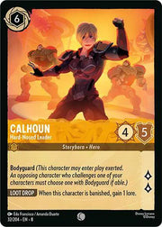 Calhoun - Hard-Nosed Leader 32/204 · Normal (Reign of Jafar)