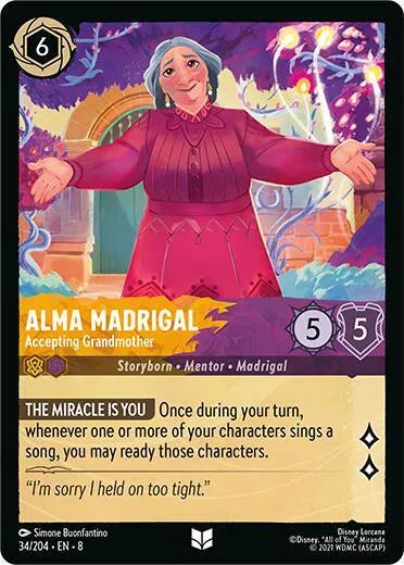 Alma Madrigal - Accepting Grandmother 34/204 · Normal (Reign of Jafar)