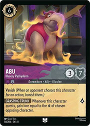 Abu - Illusory Pachyderm 50/204 · Cold Foil (Reign of Jafar)