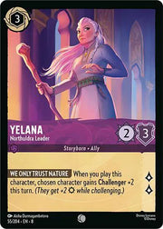 Yelana - Northuldra Leader 55/204 · Normal (Reign of Jafar)