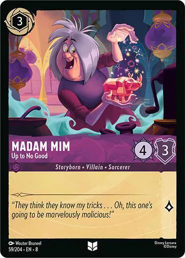 Madam Mim - Up to No Good 59/204 · Cold Foil (Reign of Jafar)