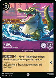 Nero - Fearsome Crocodile 65/204 (Reign of Jafar)