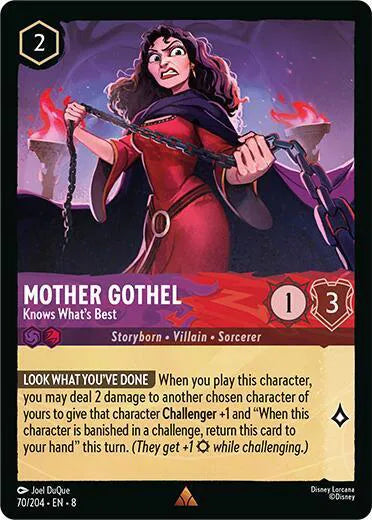 Mother Gothel - Knows What's Best 70/204 · Normal (Reign of Jafar)