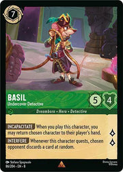 Basil - Undercover Detective 86/204 · Normal (Reign of Jafar)