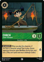 Chaca - Junior Chipmunk 88/204 · Normal (Reign of Jafar)