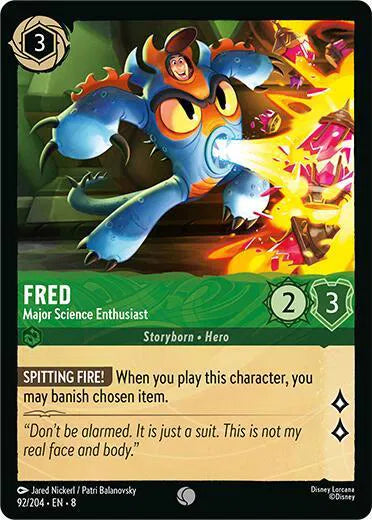 Fred - Major Science Enthusiast 92/204 · Normal (Reign of Jafar)