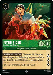 Flynn Rider - Breaking and Entering 102/204 · Cold Foil (Reign of Jafar)