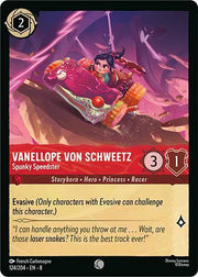 Vanellope Von Schweetz - Spunky Speedster 124/204 · Normal (Reign of Jafar)