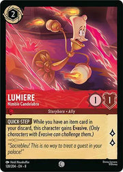 Lumiere - Nimble Candelabra 128/204 · Cold Foil (Reign of Jafar)