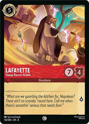 Lafayette - Sleepy Basset Hound 132/204 · Normal (Reign of Jafar)