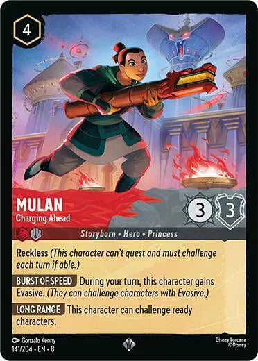 Mulan - Charging Ahead 141/204 · Normal (Reign of Jafar)
