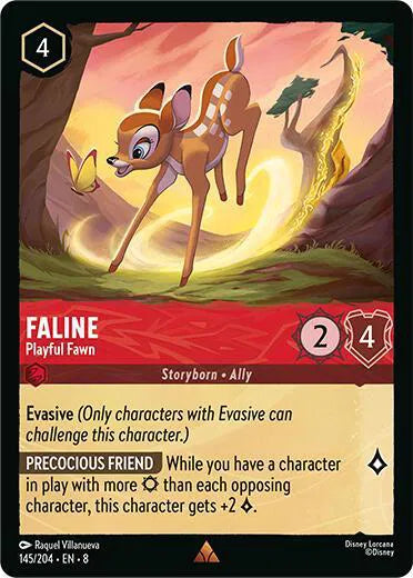 Faline - Playful Fawn 145/204 · Normal (Reign of Jafar)