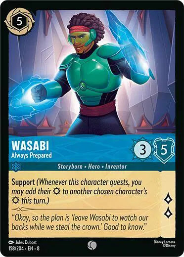 Wasabi - Always Prepared 158/204 · Normal (Reign of Jafar)