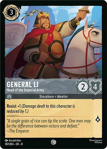 General Li - Head of the Imperial Army 187/204 · Normal (Reign of Jafar)