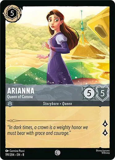 Arianna - Queen of Corona 191/204 · Normal (Reign of Jafar)