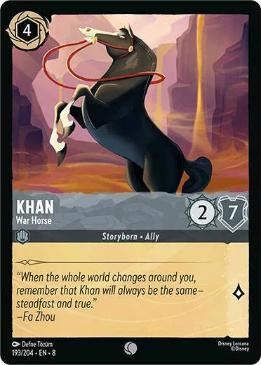 Khan - War Horse 193/204 · Normal (Reign of Jafar)