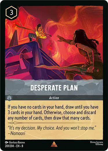 Desperate Plan 201/204 · Normal (Reign of Jafar)