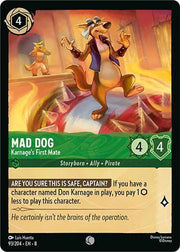 Mad Dog - Karnage's First Mate 93/204 · Normal (Reign of Jafar)