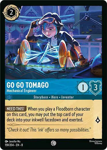 Go Go Tomago - Mechanical Engineer 159/204 · Normal (Reign of Jafar)